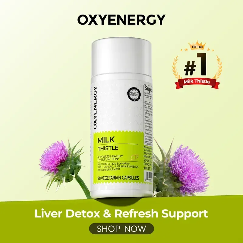 Milk Thistle Liver Detox & Colon Cleanse