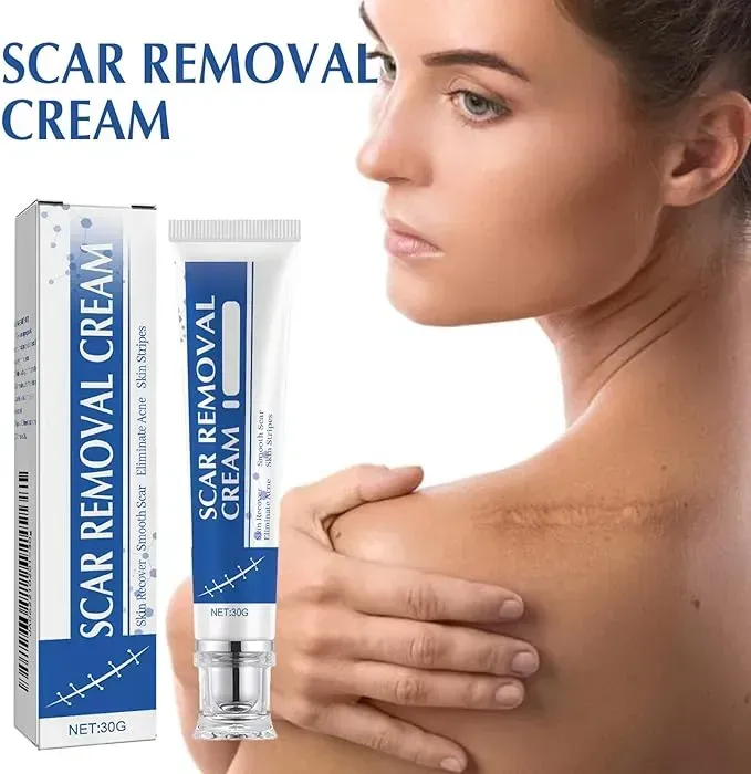 Scar Cream, Scar Silicone Gel, Scar Removal Cream, Scar Silicone Gel, Scar Gel, Scar Cream for Surgical Scars and Keloids
