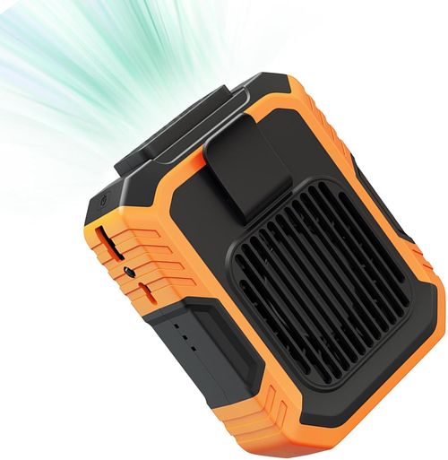 Portable Waist Fan, Fan Under Shirt, Belt Fan Clip on Waist Portable Cooling Fan, Wearable Fan for Outdoor