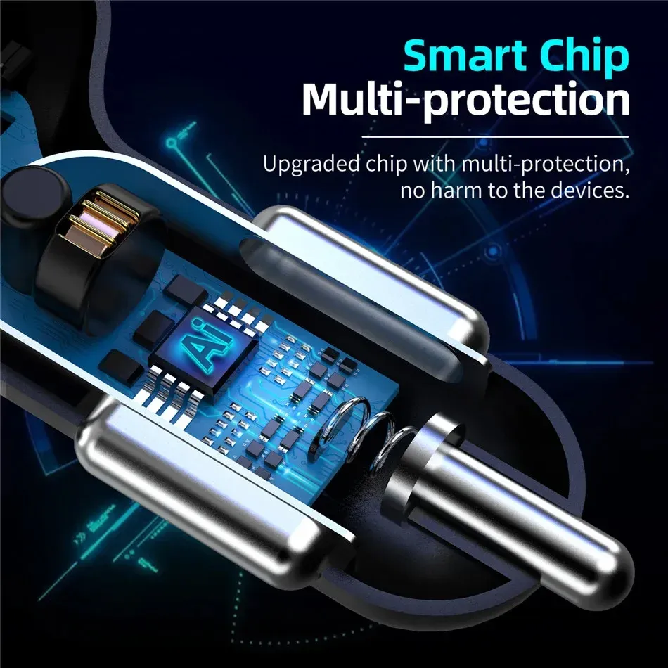 100W multi-port car charger