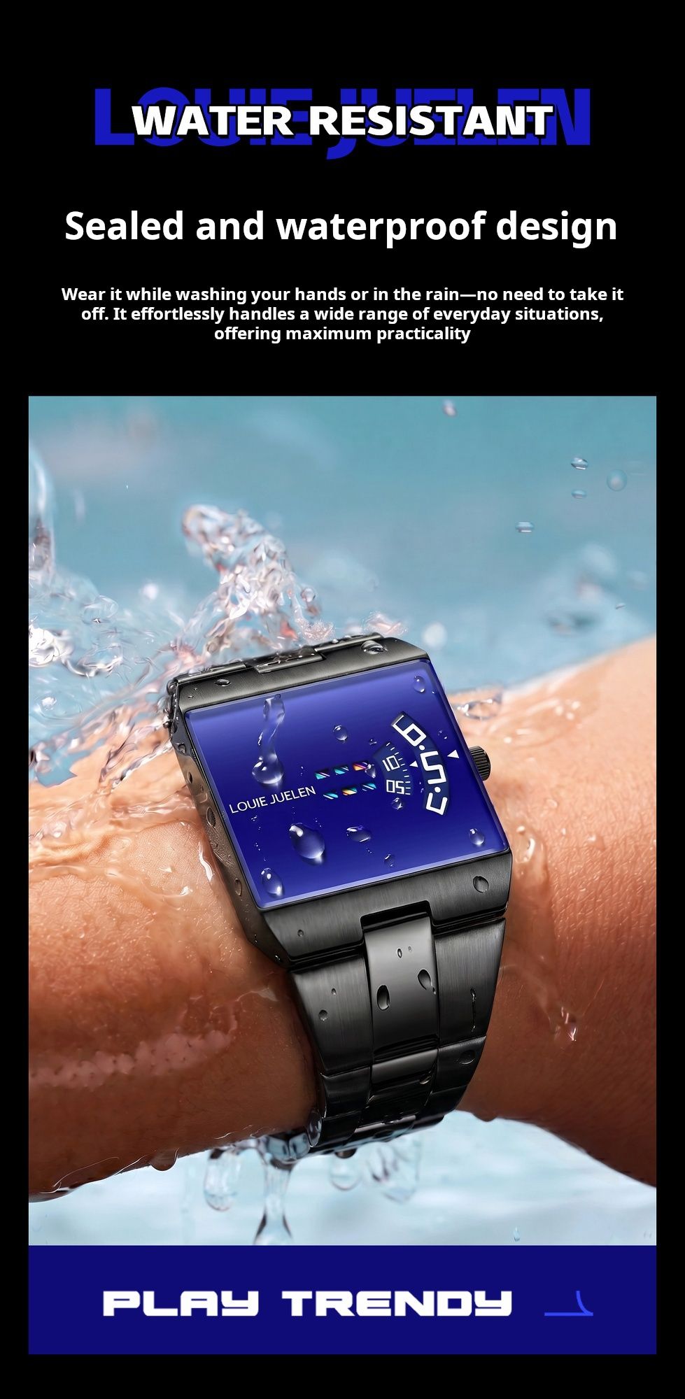 Louis Juerun Men's Watch