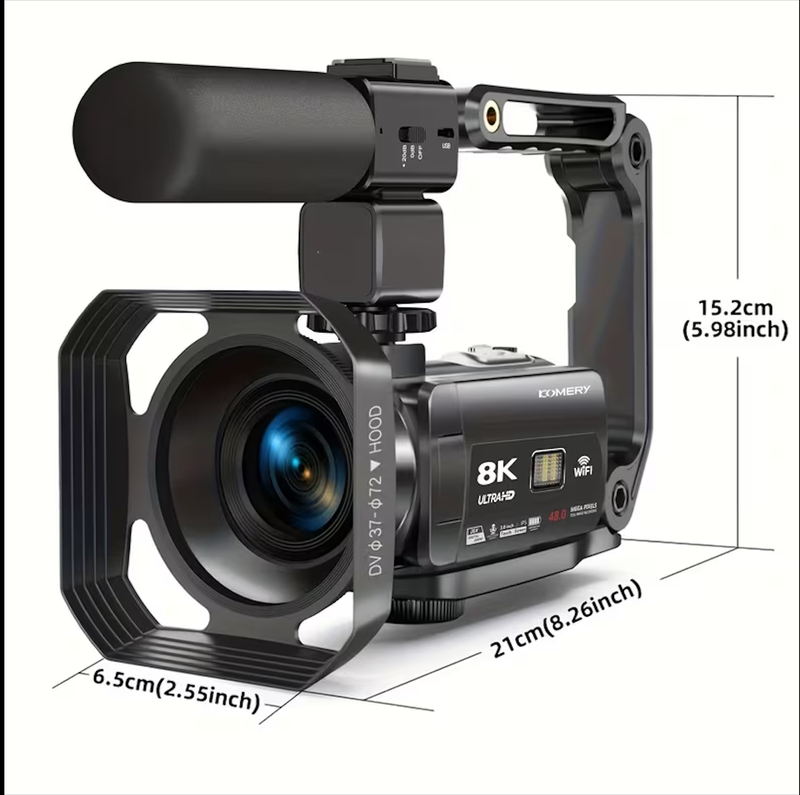 Christmas gift: an 8K camera