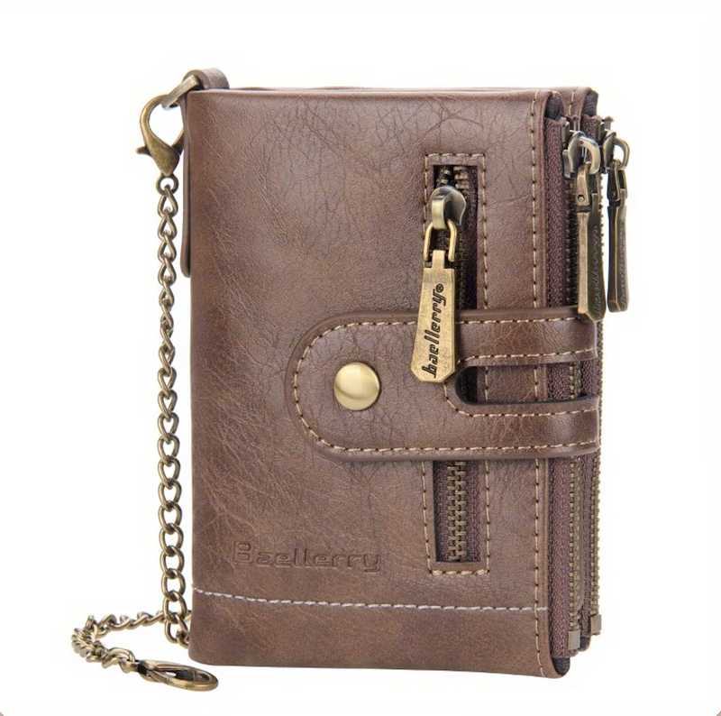 Men's leather wallet