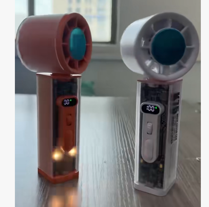 Portable Handheld Fan (Auto-Oscillating)