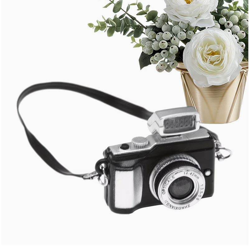 Dollhouse Smiley Face Camera Strap