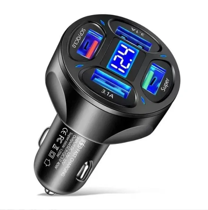 100W multi-port car charger