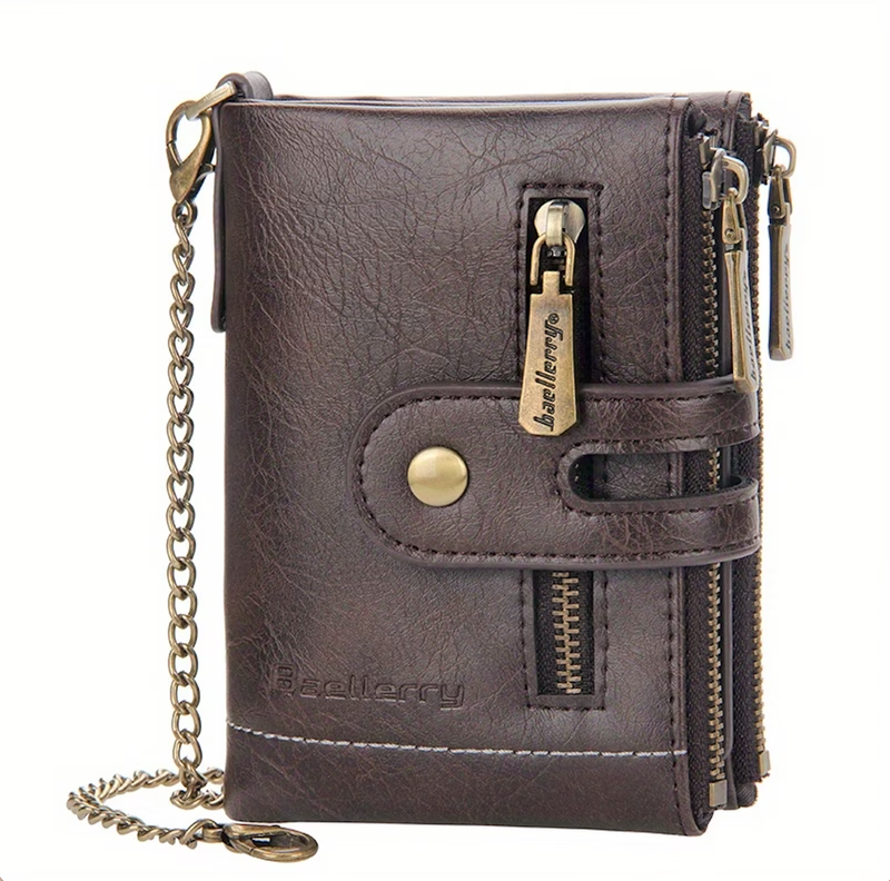 Men's leather wallet