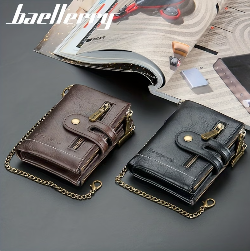 Men's leather wallet