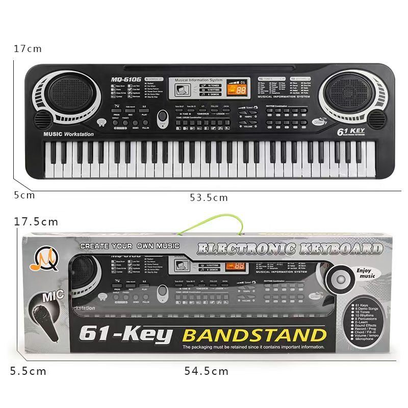 Early childhood education electronic keyboard