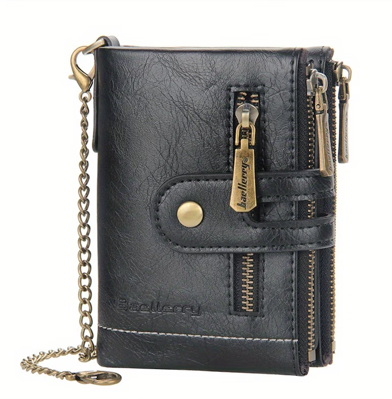 Men's leather wallet