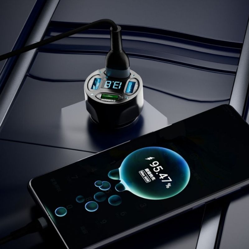 100W multi-port car charger