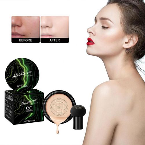 Full Coverage Mushroom Head CC Cream Moisturizing Foundation Natural Brightening Makeup BB Cream