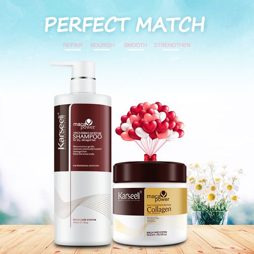 Karseell Wholesale Price Collagen Professional Damage 500ml Private Label Keratin Hair Mask