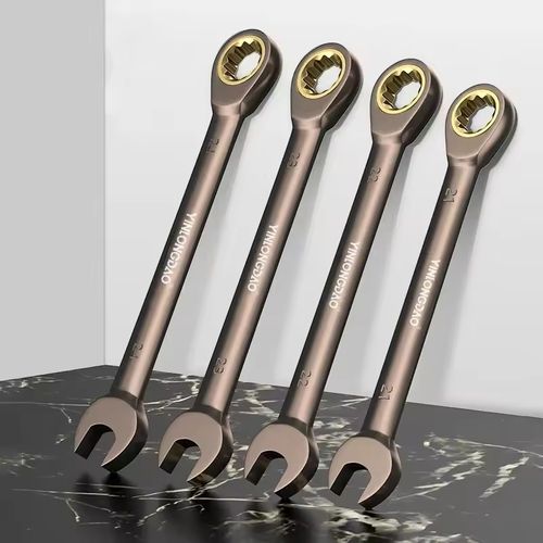 Ratchet quick wrench dual-purpose automatic two-way wrench set