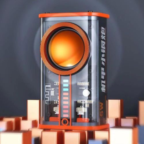 Głośnik Bluetooth, Przenośny Bezprzewodowy Głośnik Zewnętrzny z Dynamicznymi Diodami LED, Wbudowany Subwoofer, Obsługa Połączenia TWS Tandem, do Użytku w Domu Podczas Podróży na