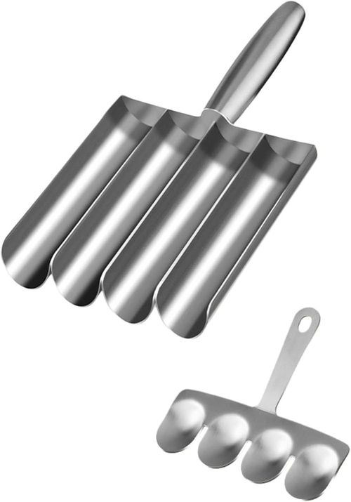 Premium Triple Meatball Maker Tool - Stainless Steel Non-Stick Meat Baller Maker with Cutting Spade, itchen Meatball Scoop & Mold for Quick DIY Cooking of Meatballs Fish Balls Shrimp Rice Balls