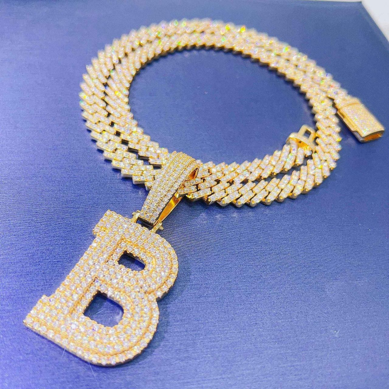 African style is all in the letter necklace