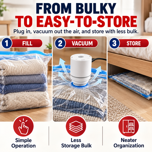 🔥HOT SALE🔥 COD！Vacuum Sealing Bags + Pump Nairobi Stock |48H Dispatch |COD Orders are dispatched within 48 hours from our  Nairobi warehouse. Delivery takes 1–3 working days.