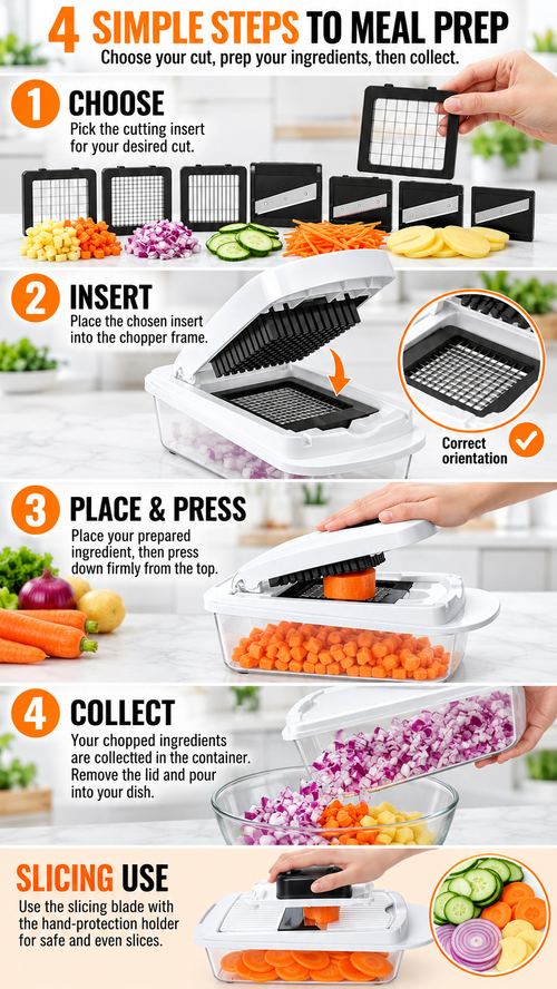 🔥HOT SALE🔥 COD！Vegetable Chopper Nairobi Stock |48H Dispatch |COD Orders are dispatched within 48 hours from our  Nairobi warehouse. Delivery takes 1–3 working days.