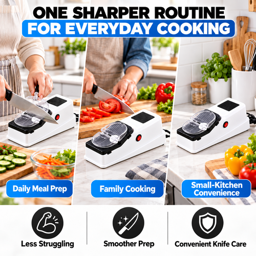 🔥HOT SALE🔥 COD！Electric Knife Sharpener Nairobi Stock |48H Dispatch |COD Orders are dispatched within 48 hours from our  Nairobi warehouse. Delivery takes 1–3 working days.