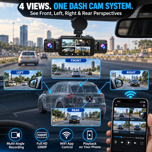 🔥HOT SALE🔥 COD！Car Dash Cam Nairobi Stock |48H Dispatch |COD Orders are dispatched within 48 hours from our  Nairobi warehouse. Delivery takes 1–3 working days.