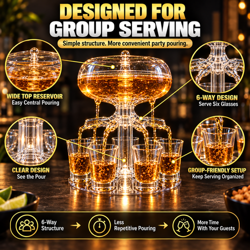 🔥HOT SALE🔥 COD！Party Glasses and Pouring DispensersNairobi Stock |48H Dispatch |COD Orders are dispatched within 48 hours from our  Nairobi warehouse. Delivery takes 1–3 working days