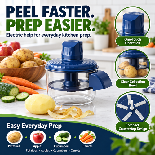 🔥HOT SALE🔥 COD！Fully Automatic Home Fruit and Vegetable Peeler Nairobi Stock |48H Dispatch |COD Orders are dispatched within 48 hours from our  Nairobi warehouse. Delivery takes 1–3 working days.