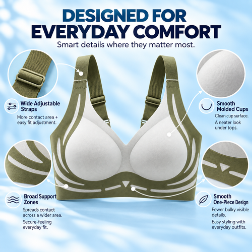 🔥HOT SALE🔥 COD！Back-Lifting, Soft-Support, Lift-Up, Seamless Bra (Tank Top Style) Nairobi Stock |48H Dispatch |COD Orders are dispatched within 48 hours from our  Nairobi warehouse. Delivery takes 1–3 working days.