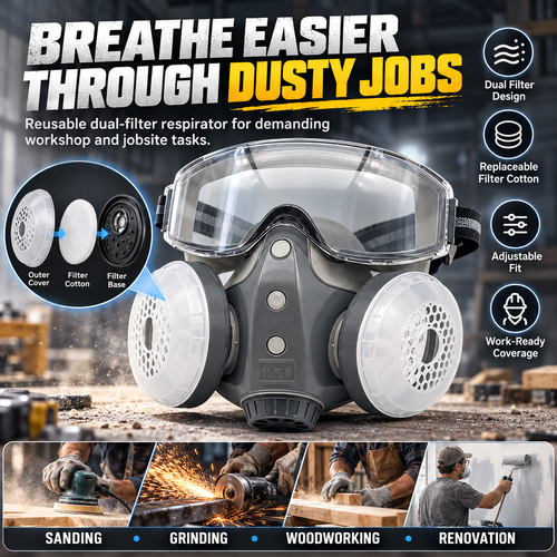 🔥HOT SALE🔥 COD！Respiratory Protection Mask Nairobi Stock |48H Dispatch |COD Orders are dispatched within 48 hours from our  Nairobi warehouse. Delivery takes 1–3 working days.