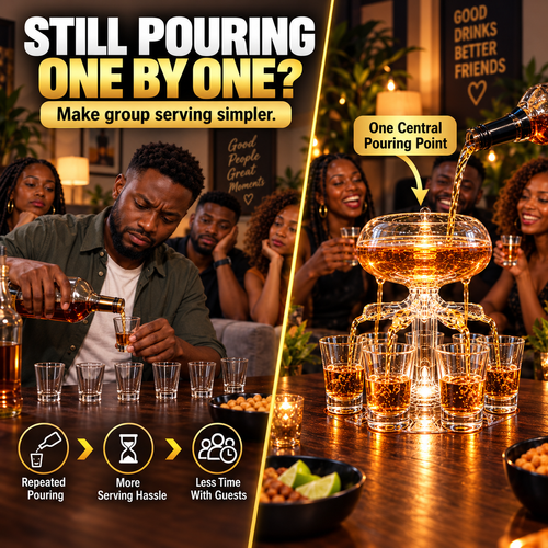 🔥HOT SALE🔥 COD！Party Glasses and Pouring DispensersNairobi Stock |48H Dispatch |COD Orders are dispatched within 48 hours from our  Nairobi warehouse. Delivery takes 1–3 working days
