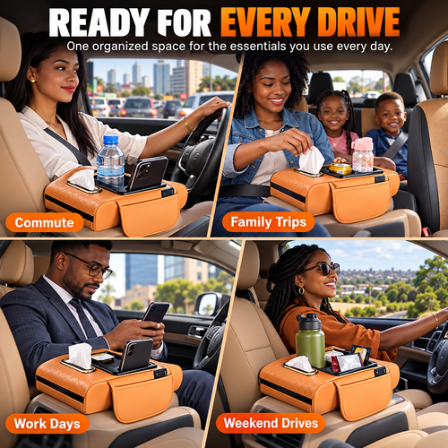 🔥HOT SALE🔥 COD！In-Car Armrest Storage Compartment Nairobi Stock |48H Dispatch |COD Orders are dispatched within 48 hours from our  Nairobi warehouse. Delivery takes 1–3 working days.