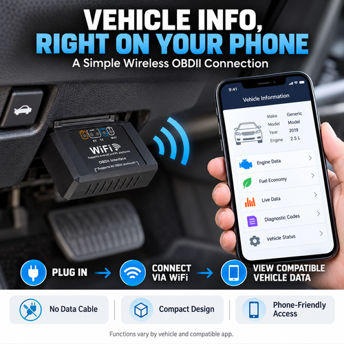 🔥HOT SALE🔥 COD！Car Diagnostic Tool ELM327 OBD2 for iOS and Android, Wi-Fi, V1.5 Nairobi Stock |48H Dispatch |COD Orders are dispatched within 48 hours from our  Nairobi warehouse. Delivery takes 1–3 working days.