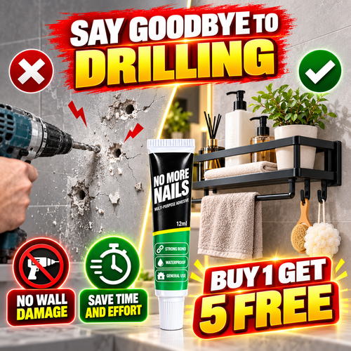 🔥HOT SALE🔥 COD！High-Strength Nail-Free Adhesive (Buy One, Get Five Free) Nairobi Stock |48H Dispatch |COD Orders are dispatched within 48 hours from our  Nairobi warehouse. Delivery takes 1–3 working days.
