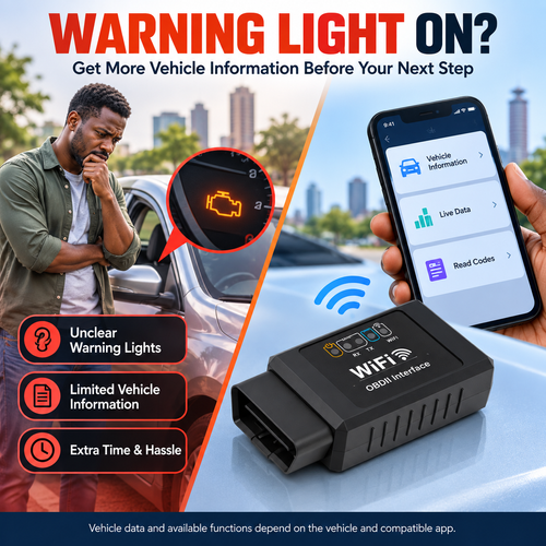 🔥HOT SALE🔥 COD！Car Diagnostic Tool ELM327 OBD2 for iOS and Android, Wi-Fi, V1.5 Nairobi Stock |48H Dispatch |COD Orders are dispatched within 48 hours from our  Nairobi warehouse. Delivery takes 1–3 working days.