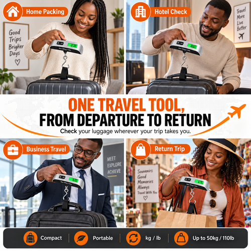 🔥HOT SALE🔥 COD！T-Shaped Portable Hook Scale Nairobi Stock |48H Dispatch |COD Orders are dispatched within 48 hours from our  Nairobi warehouse. Delivery takes 1–3 working days.