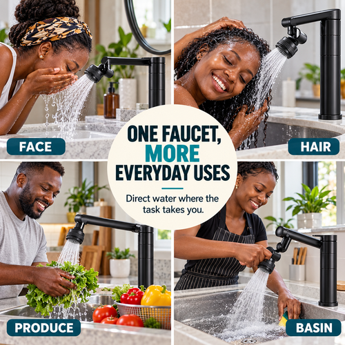 🔥HOT SALE🔥 COD！Swivel Faucet Nairobi Stock |48H Dispatch |COD Orders are dispatched within 48 hours from our  Nairobi warehouse. Delivery takes 1–3 working days.