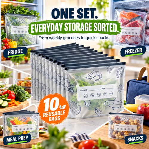 🔥HOT SALE🔥 COD！Food-Grade Zipper Storage Bags with Thickened Aluminum Foil and Larger Size Nairobi Stock |48H Dispatch |COD Orders are dispatched within 48 hours from our  Nairobi warehouse. Delivery takes 1–3 working days