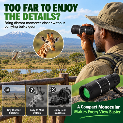 🔥HOT SALE🔥 COD！High-Power, High-Definition Monocular Telescope Nairobi Stock |48H Dispatch |COD Orders are dispatched within 48 hours from our  Nairobi warehouse. Delivery takes 1–3 working days