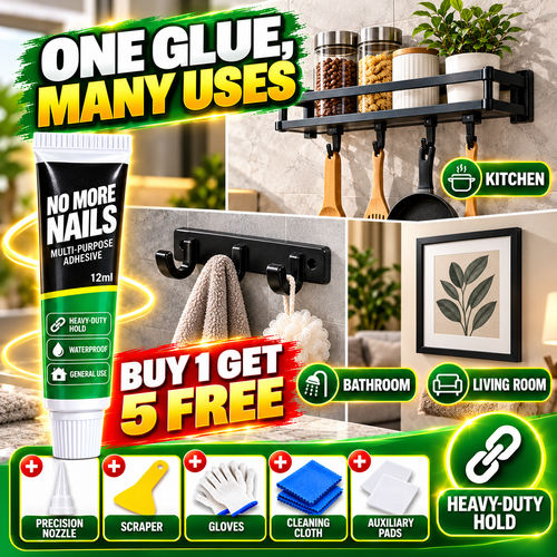 🔥HOT SALE🔥 COD！High-Strength Nail-Free Adhesive (Buy One, Get Five Free) Nairobi Stock |48H Dispatch |COD Orders are dispatched within 48 hours from our  Nairobi warehouse. Delivery takes 1–3 working days.