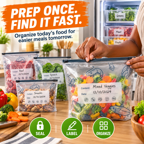 🔥HOT SALE🔥 COD！Food-Grade Zipper Storage Bags with Thickened Aluminum Foil and Larger Size Nairobi Stock |48H Dispatch |COD Orders are dispatched within 48 hours from our  Nairobi warehouse. Delivery takes 1–3 working days