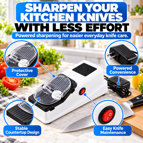 🔥HOT SALE🔥 COD！Electric Knife Sharpener Nairobi Stock |48H Dispatch |COD Orders are dispatched within 48 hours from our  Nairobi warehouse. Delivery takes 1–3 working days.