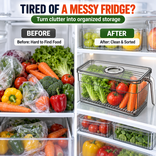 🔥HOT SALE🔥 COD！Food-Grade Refrigerator StorageNairobi Stock |48H Dispatch |COD Orders are dispatched within 48 hours from our  Nairobi warehouse. Delivery takes 1–3 working days.  Containers for Keeping Food Fresh