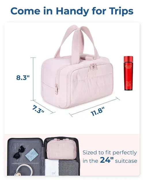 4-in-1 Puffy Multi-Functional Toiletry Bag