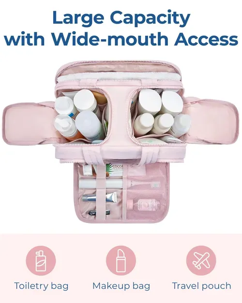 4-in-1 Puffy Multi-Functional Toiletry Bag
