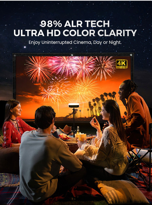 📺High Definition Projection Screen - ✨120-inch Diagonal with Matte White Surface for Crystal Clear Home Cinema Experience 🎬