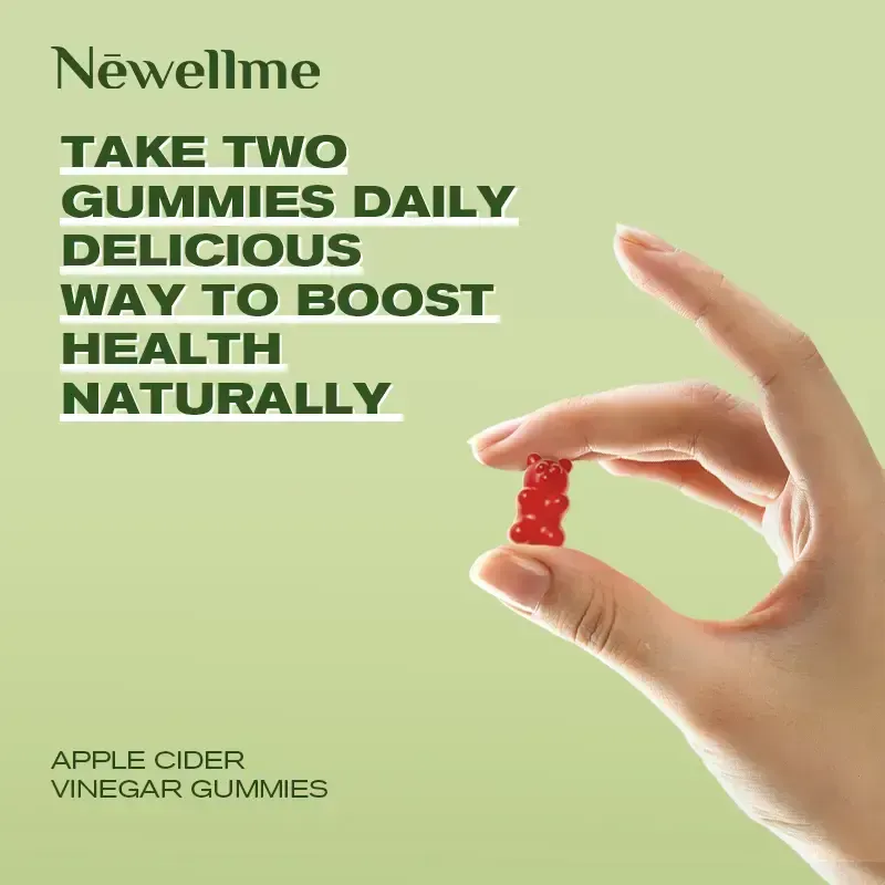 Apple Cider Vinegar Gummy VitaminsCount - Vitamin B12, Gelatin-Free, Gluten-Free, Vegan & Non-GMO,ACV Supplement | Apple Flavor Optimum Edible Dietary Fitness