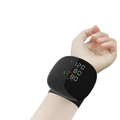 Sphygmomanometer Wrist Monitor 24 Hour Home Hospital Electronic Digital Rechargeable Wrist Monitor
