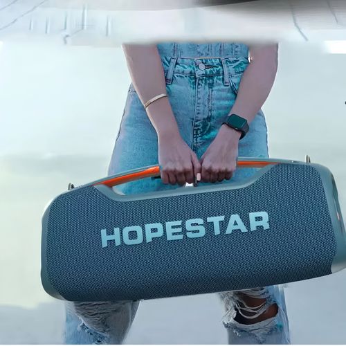 HOPESTAR-A60 HOPESTAR-A80 wireless bluetooth speaker high power A60 100W A80350W high volume, outdoor portable waterproof backpack carry black blue random delivery