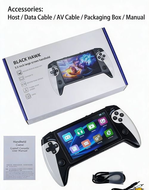 X9 Retro Handheld Game Console-5.5inch HD Screen & 6200+ Classic Games