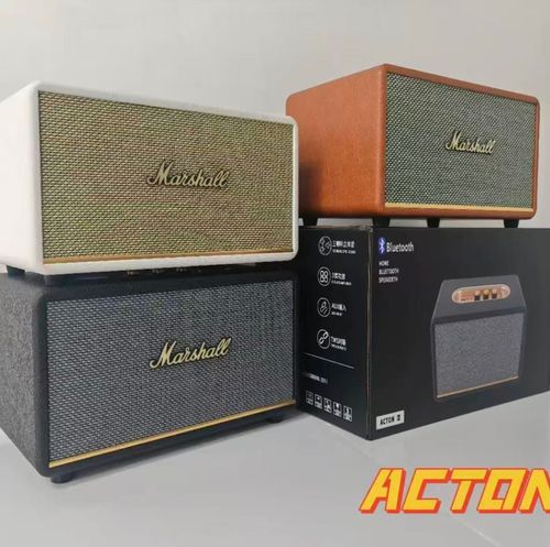 Marshall Acton3 Bluetooth Speaker 35H Battery,wider soundstage, vintage design